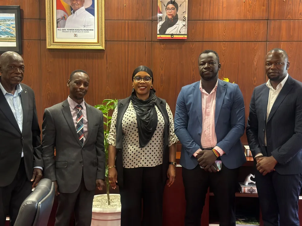 Sule Manufacturers delegation with Hon. Hajjat Aminah Mukalazi, State Minister for Finance, Planning and Economic Development